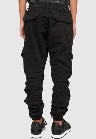 Urban Classics Tapered Broek in Zwart