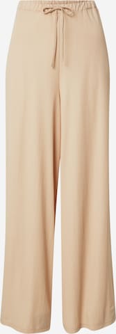 Wide leg Pantaloni 'Kasha' de la ABOUT YOU pe bej: față