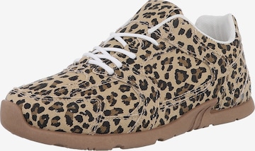 Ital-Design Sneaker in Beige: Vorderseite