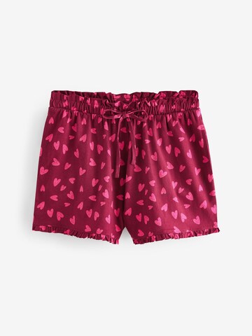 Next Pyjamashortsit värissä vaaleanpunainen