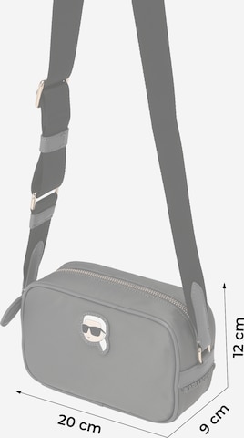 Karl Lagerfeld - Bolso de hombro 'Ikonik 2.0' en gris