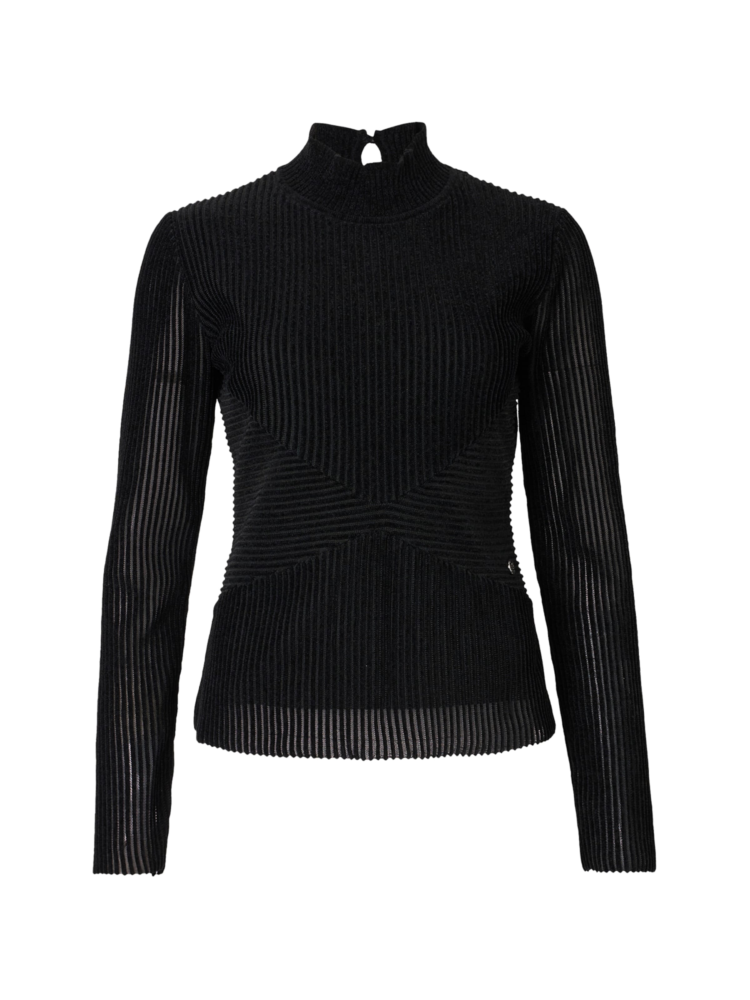 Karl LagerfeldMajica - crna boja: prednji dio