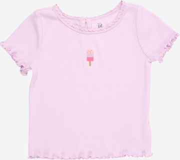 Tricou de la GAP pe mov: față