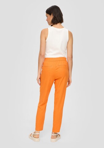 Loosefit Pantaloni di s.Oliver in arancione