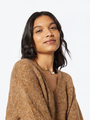 Kaffe Sweater 'Sarla' in Brown