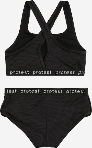 Maillot de bain de sport 'BEAU' PROTEST en noir