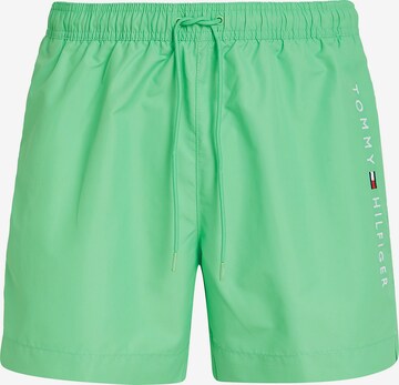 Tommy Hilfiger Underwear Board Shorts in Green: front