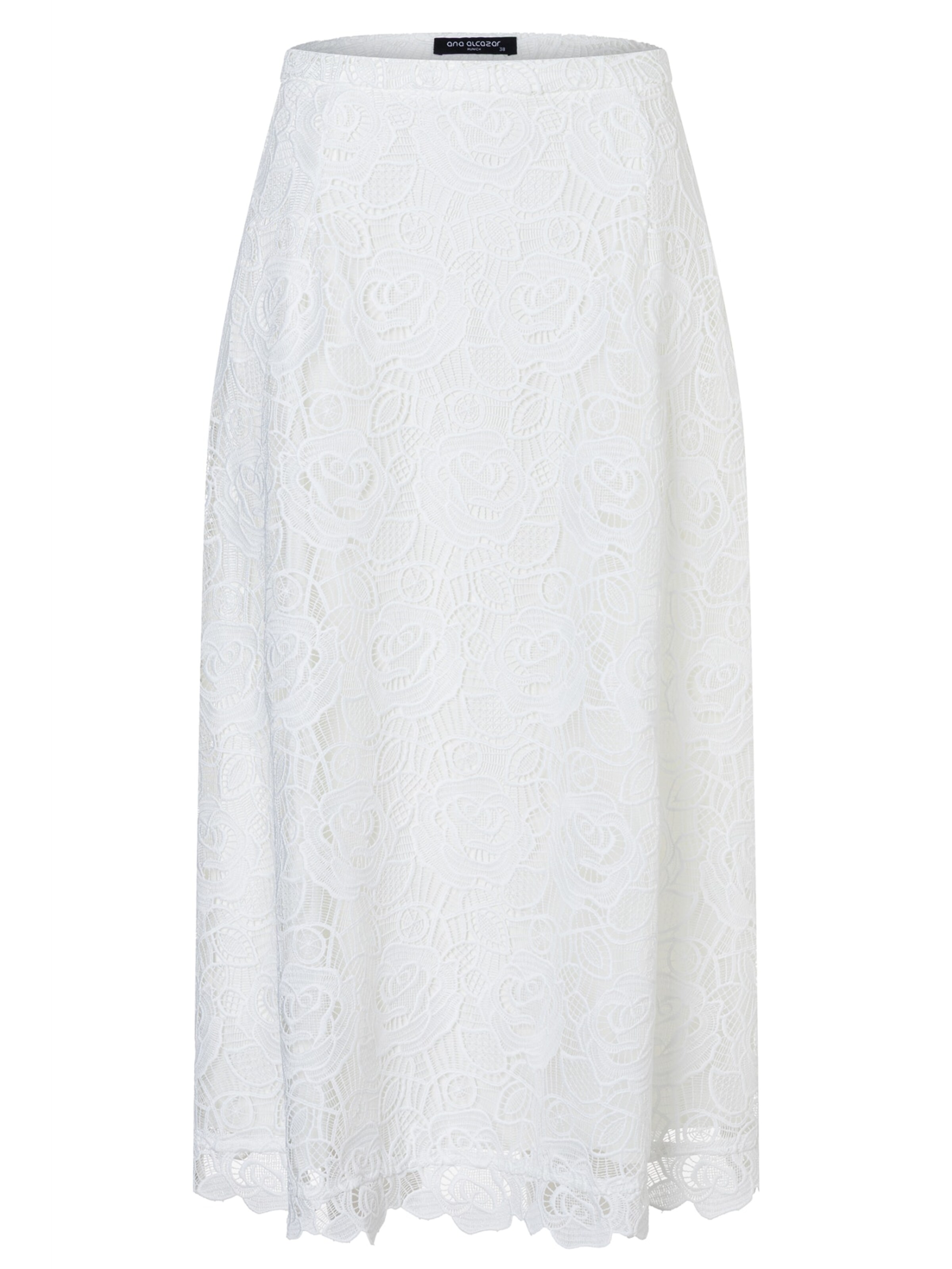 Ana Alcazar Skirt in White: front