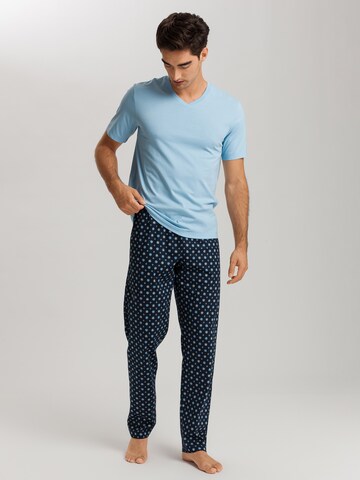 Hanro Pyjamabroek ' Night & Day ' in Blauw