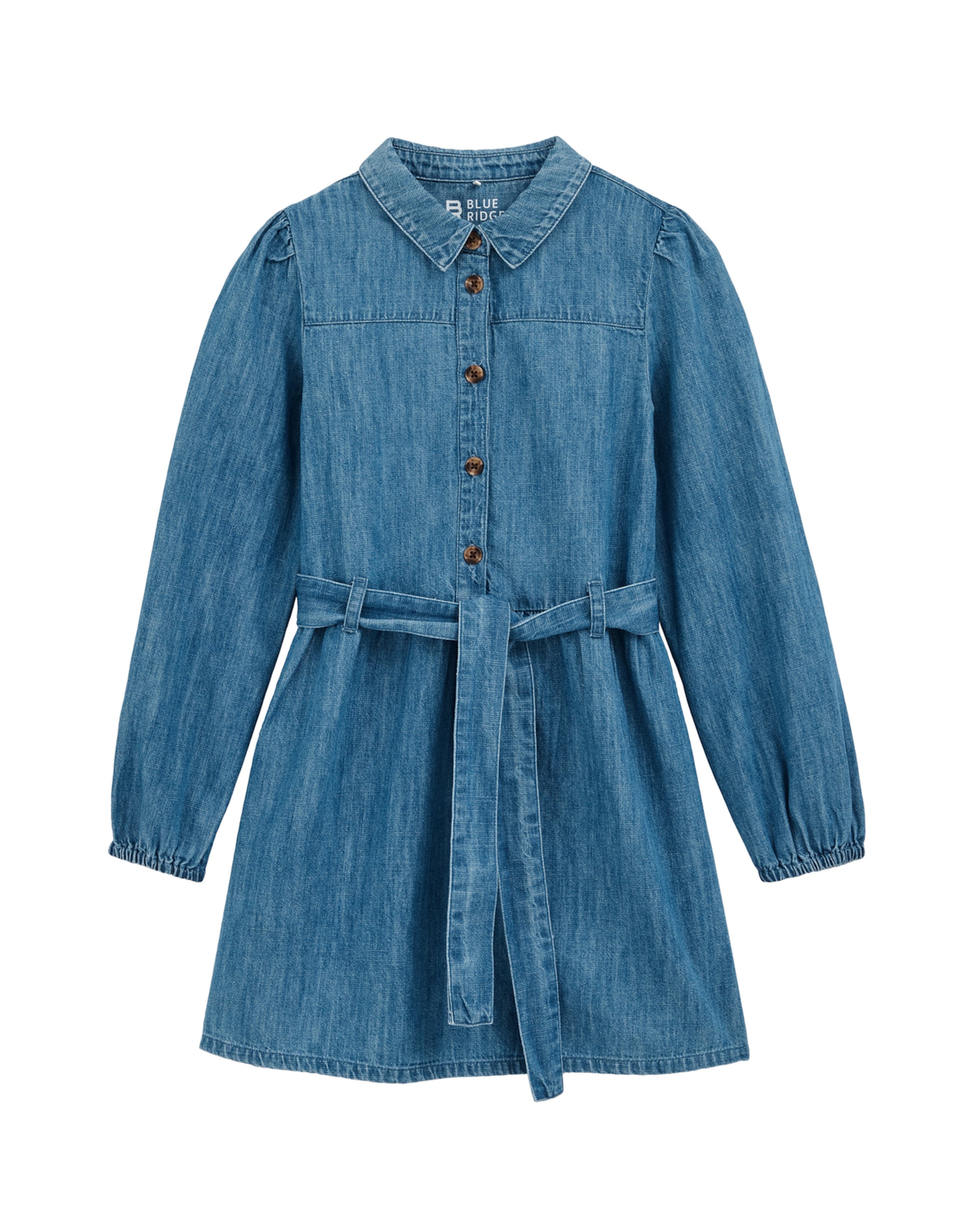 Rochie de la WE Fashion pe albastru: față