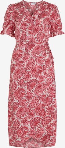 VILA فستان 'GRAF' بلون أحمر: الأمام