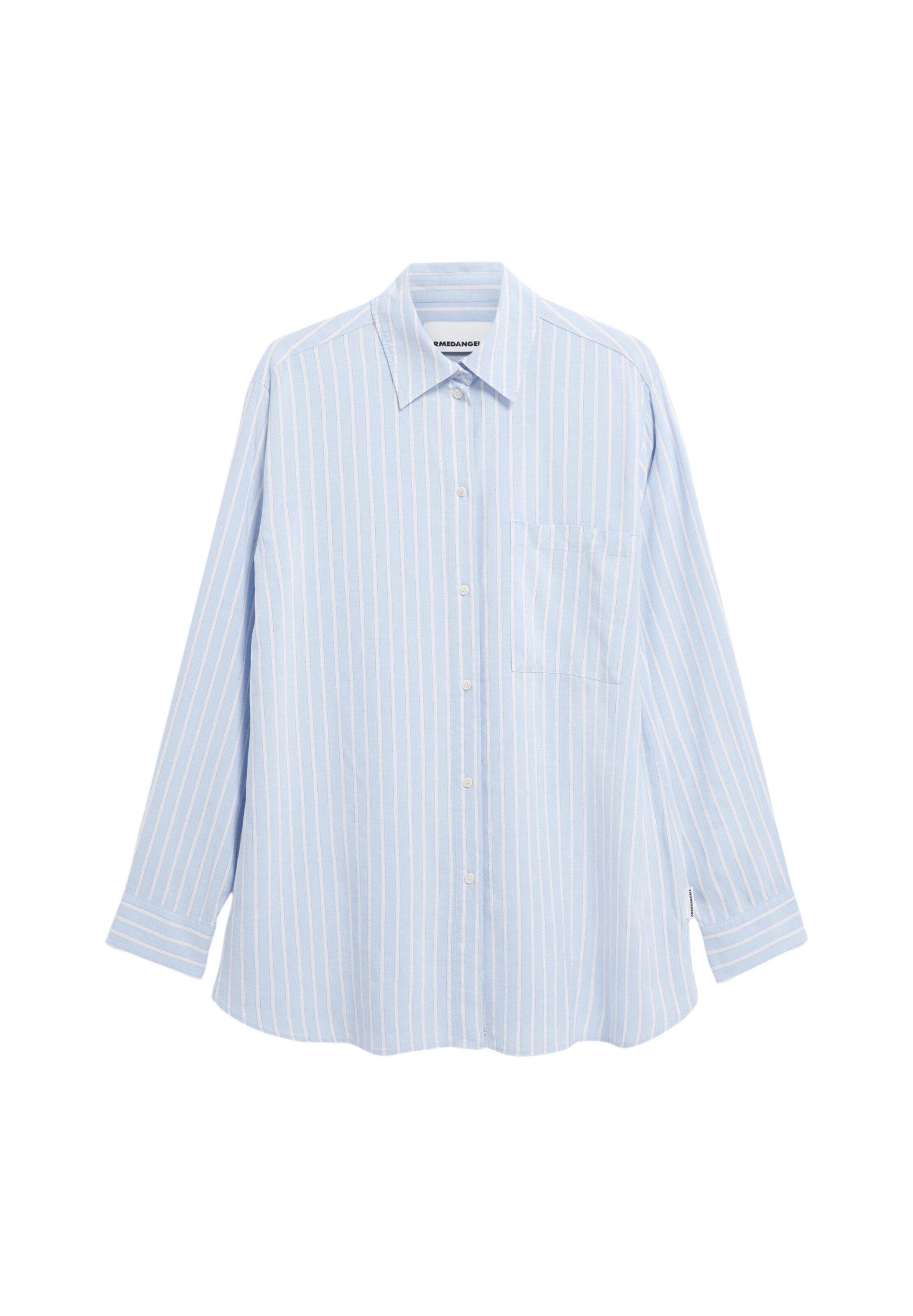 ARMEDANGELS Bluse 'Maalgaa' in Blau: Vorderseite