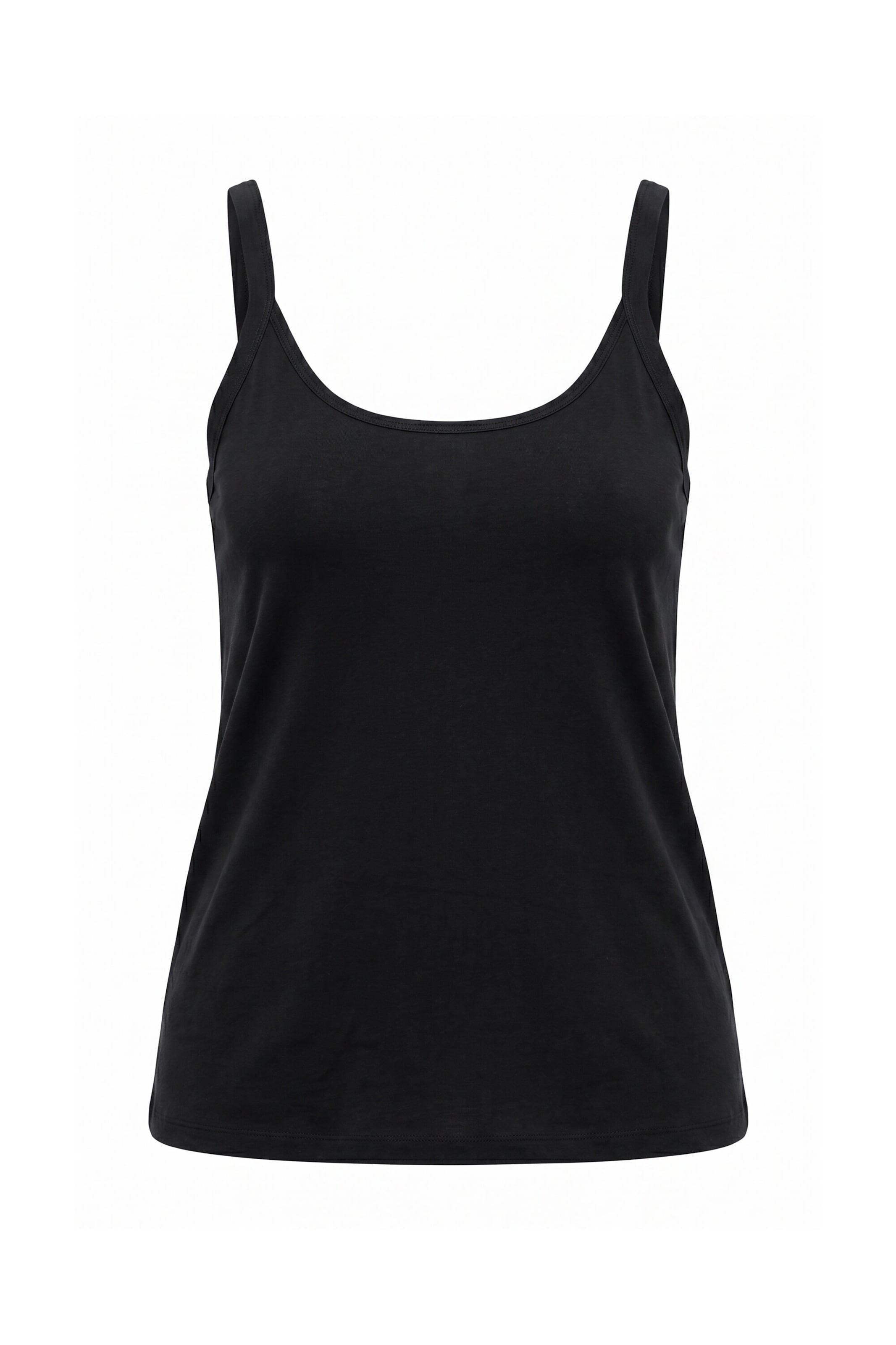 MIAMODA Top in Black: front