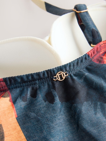 Next Bandeau Swimsuit in Blue
