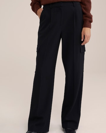 WE Fashion Regular Cargo trousers in Black