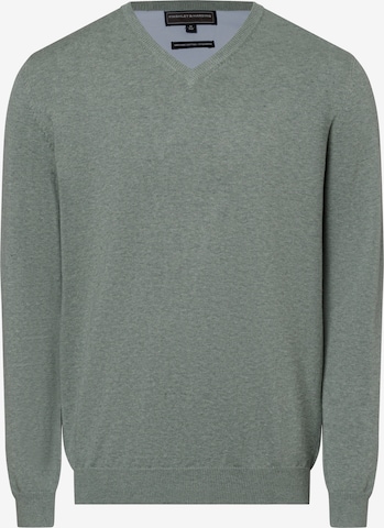 Pull-over Finshley & Harding en vert : devant