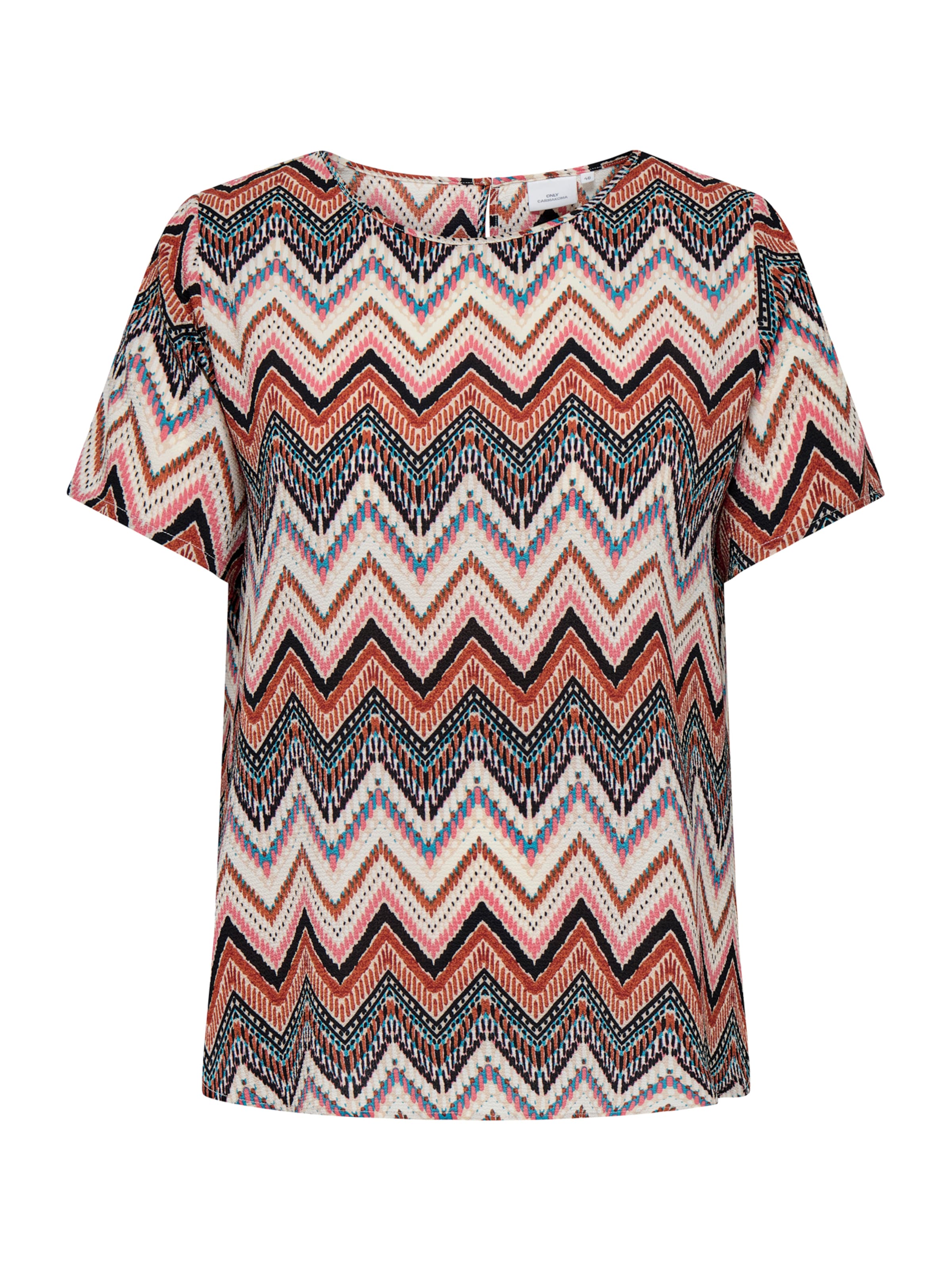 ONLY Carmakoma - Blusa 'CARVICA' em branco: frente