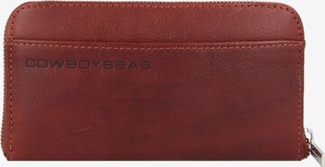 Cowboysbag Portemonnee in Rood: voorkant