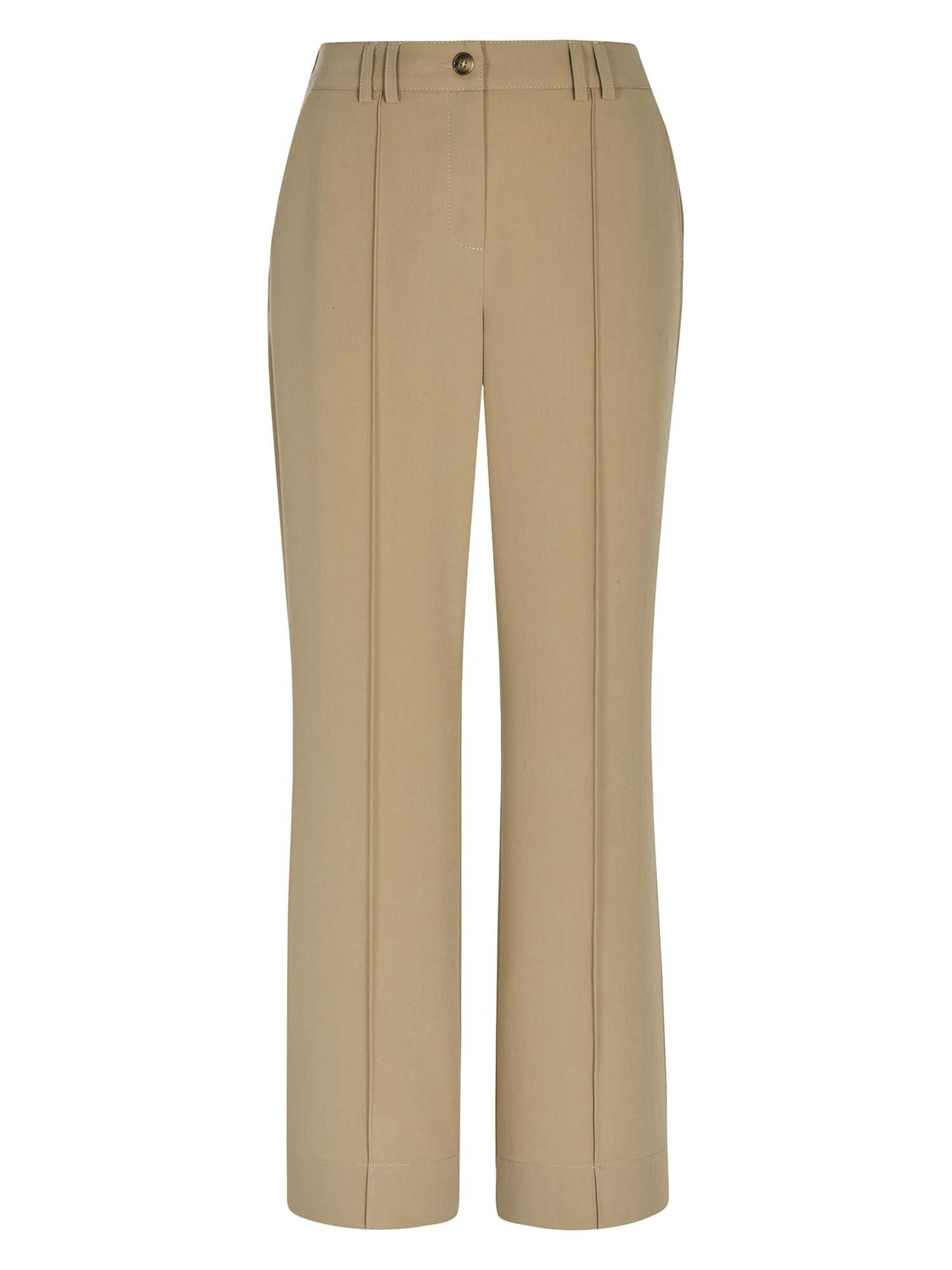 Pantalon MADELEINE en beige : devant