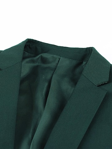 YOUTHUP Slim fit Suit 'Drittel' in Green