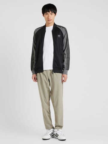 ADIDAS ORIGINALS Sweatjacke 'Adicolor Classics Sst' in Schwarz