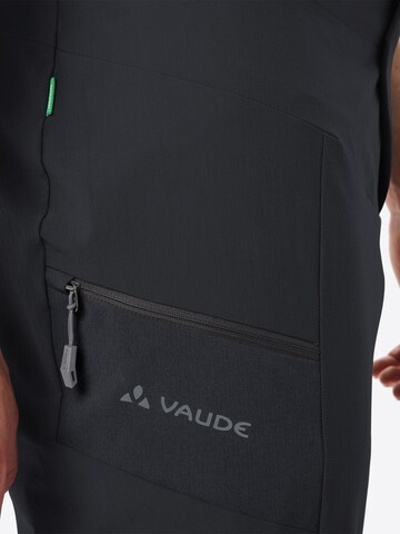 VAUDE Regular Outdoorbroek 'Moab' in Zwart