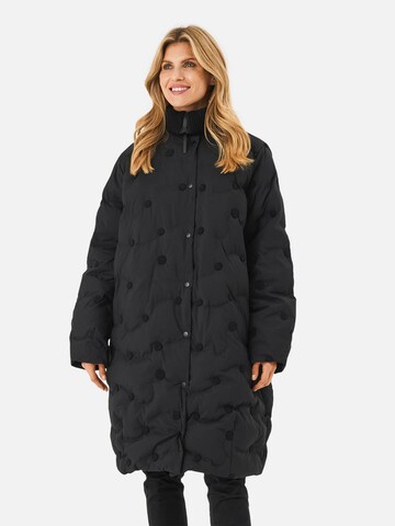 Masai Winter Coat 'Tahila' in Black: front