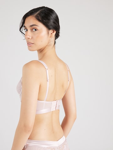 Hunkemöller Bustier Rintaliivi 'Rosalia' värissä lila