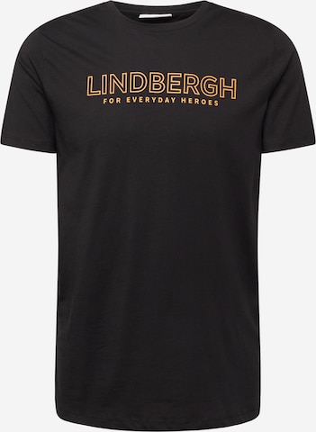 Maglietta di Lindbergh in nero: frontale