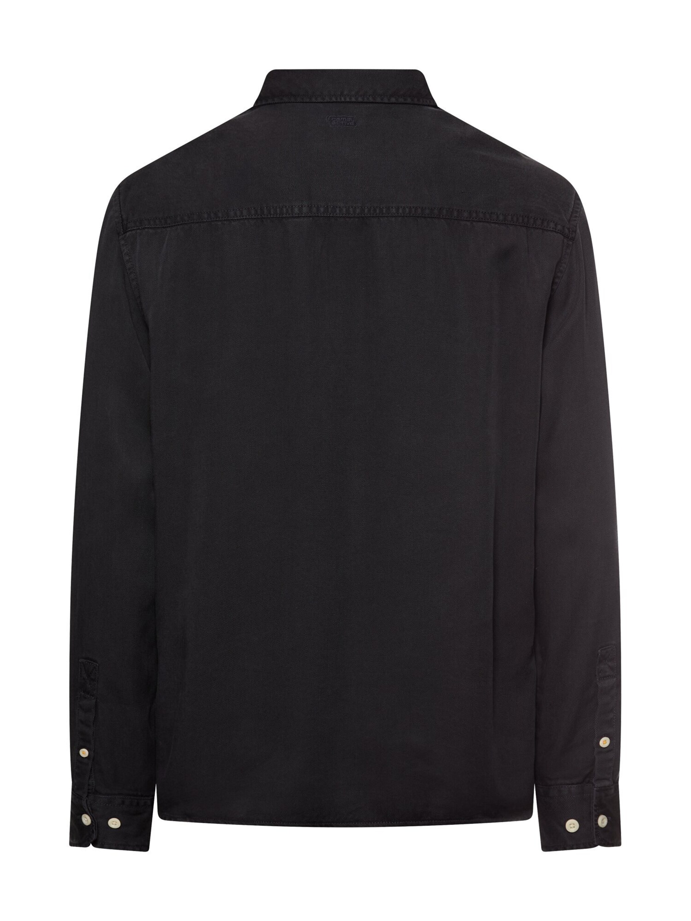 CAMEL ACTIVE Regular Fit Hemd in Schwarz