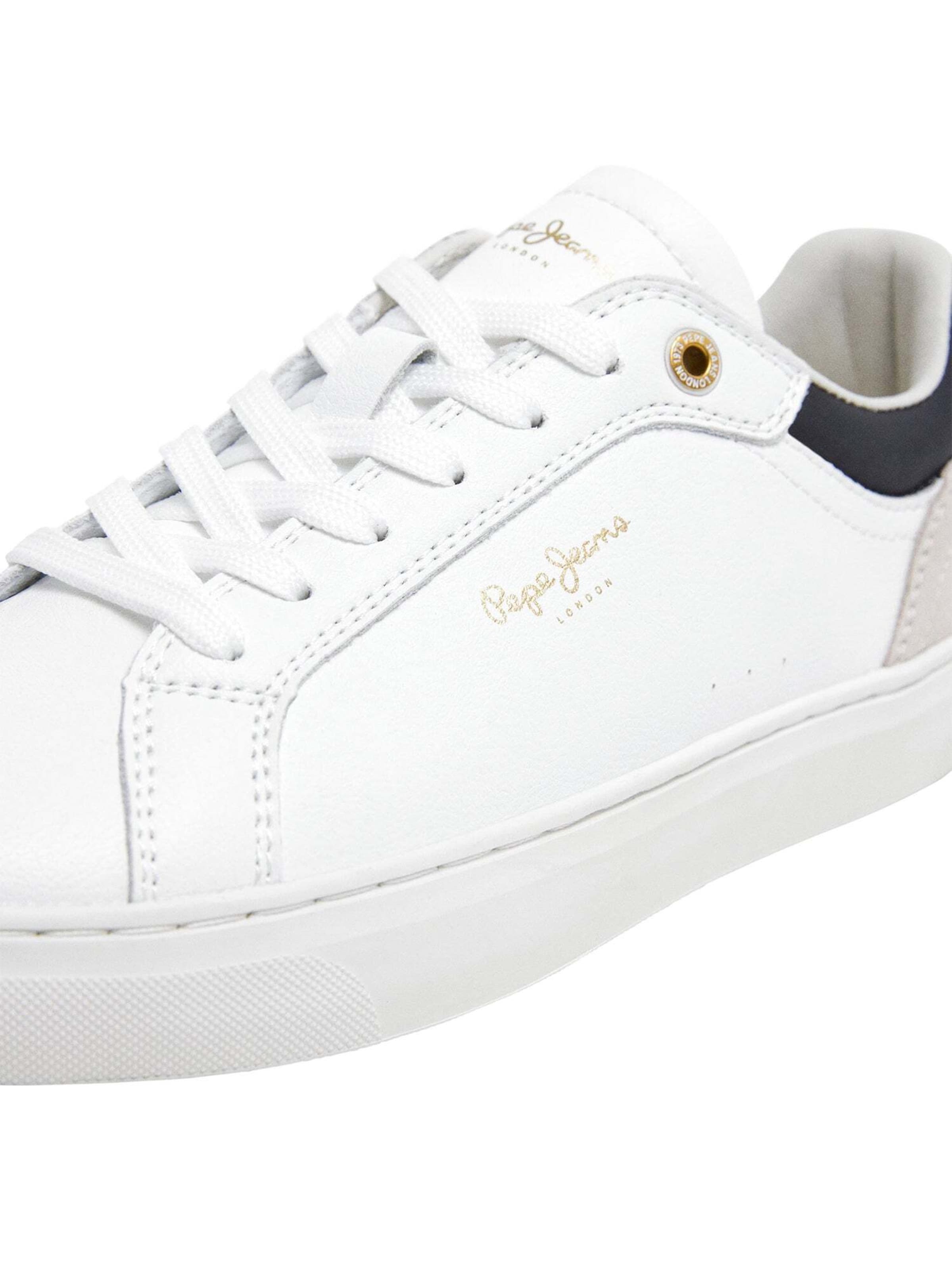 Sneaker bassa 'Camden' di Pepe Jeans in bianco