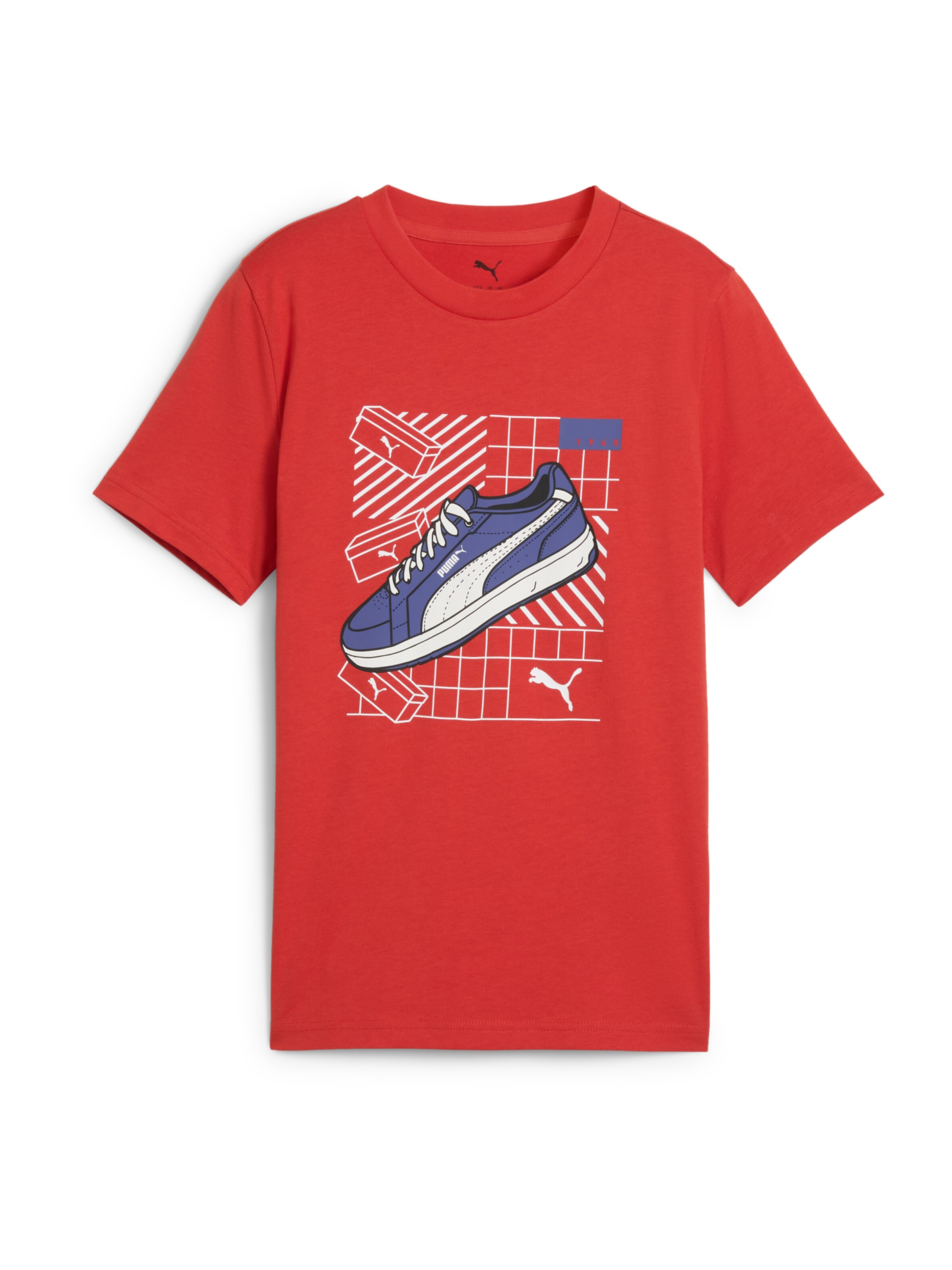 PUMA Paita värissä punainen: etupuoli