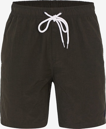 Shorts de bain Jimmy Sanders en vert : devant