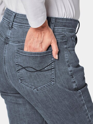 Coupe slim Jean Goldner en bleu