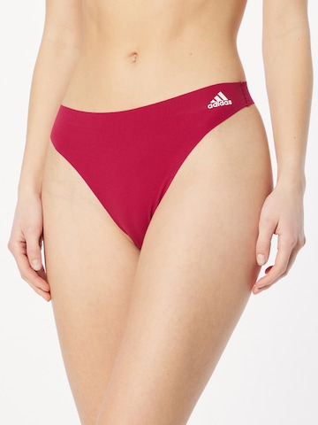 Chiloți sport de la ADIDAS SPORTSWEAR pe roșu: față