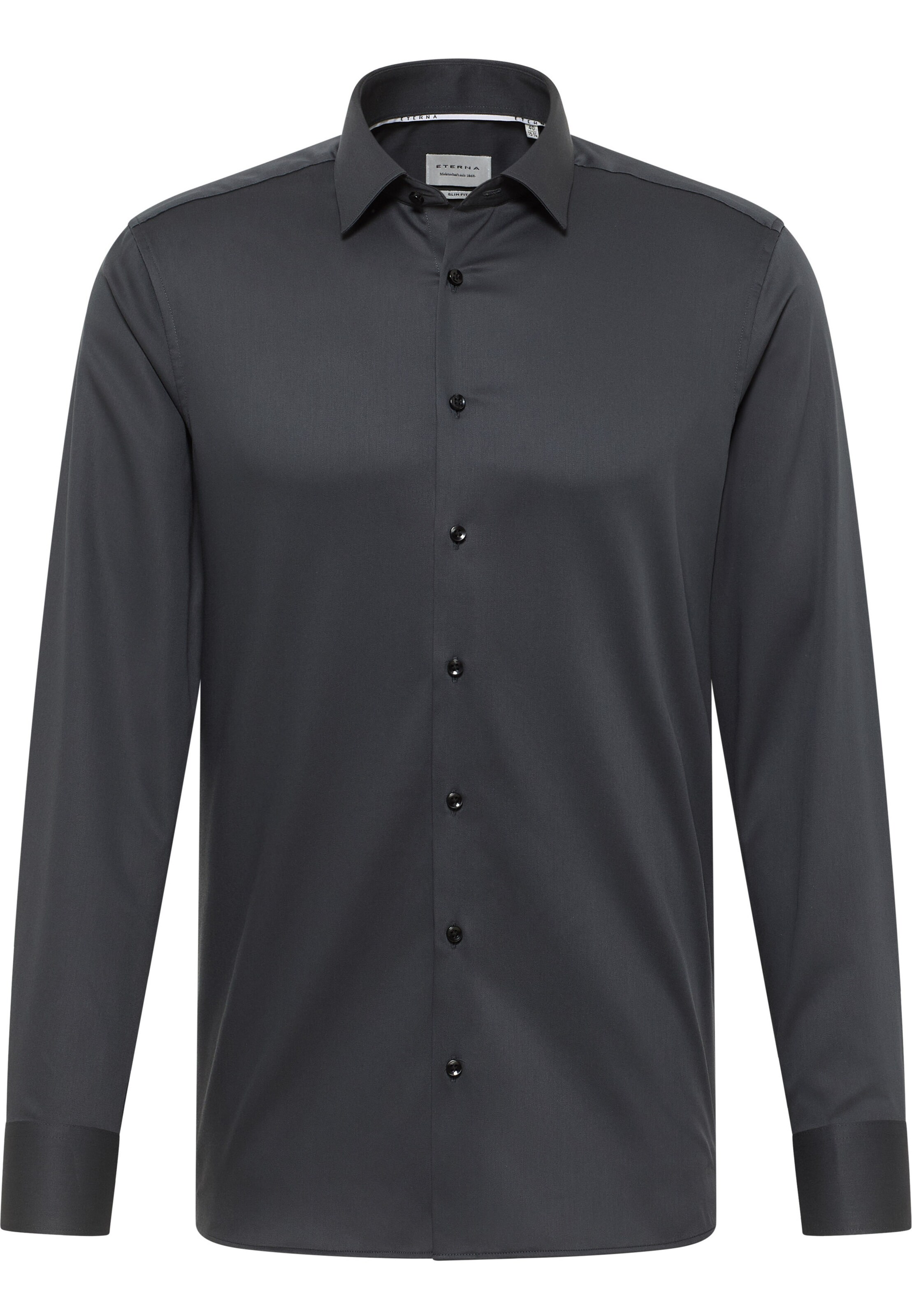 ETERNA Zakelijk overhemd in de kleur Antraciet, Productweergave