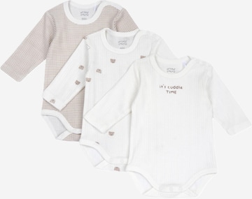 Chicco Dupačky/body – béžová: přední strana