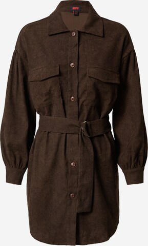 Misspap Skjortklänning i brun: framsida