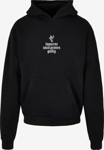 MT Upscale Sweatshirt 'Justice' in Black: front