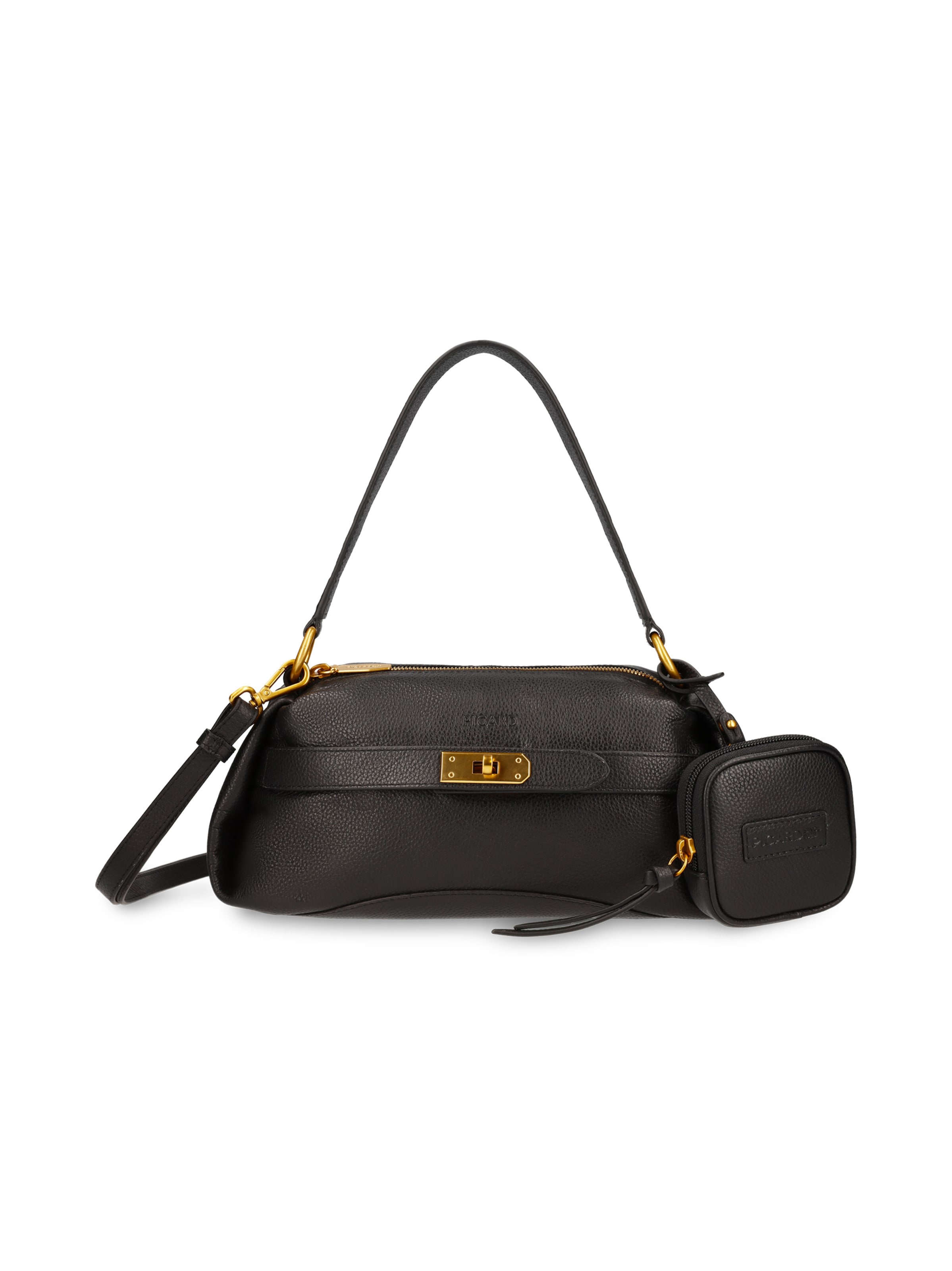 Picard Schultertasche ' Odeon ' in Schwarz
