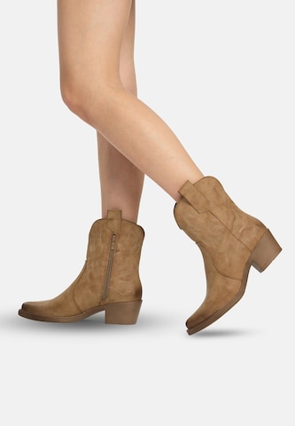 Bottes de cowboy Salinyang en vert