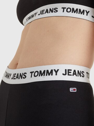 Tommy Jeans Skinny Leggings in Schwarz