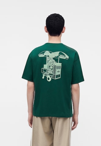 ADIDAS ORIGINALS T-Shirt 'Food Cart' in Grün: Vorderseite