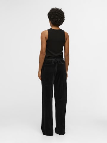 regular Pantaloni 'Lisa' di OBJECT in nero