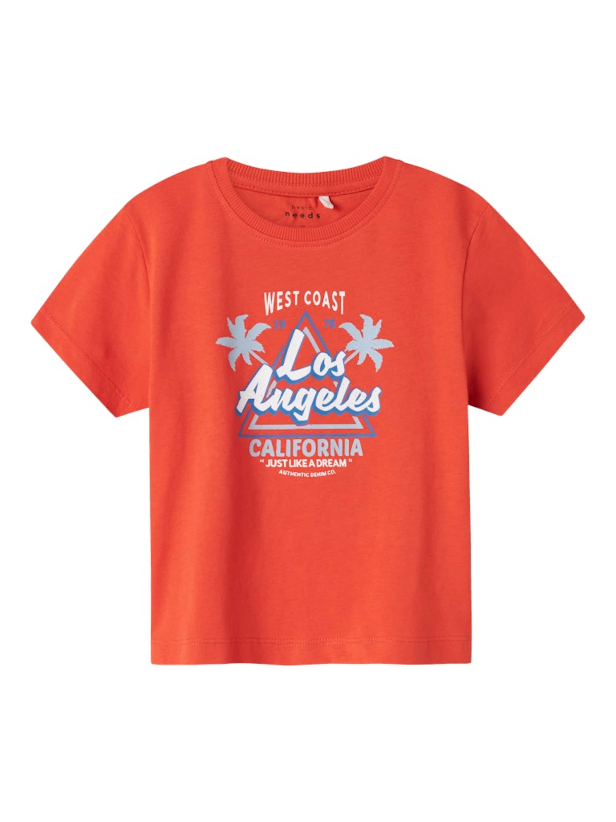 NAME IT Μπλουζάκι 'NMMVAGNO' σε κόκκινο: μπροστά