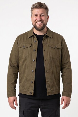 Men Plus Übergangsjacke in Grün