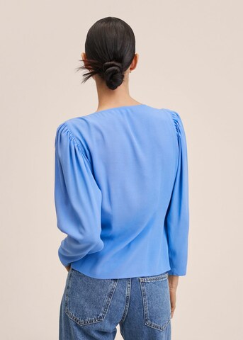 MANGO Bluse 'Carol' in Blau