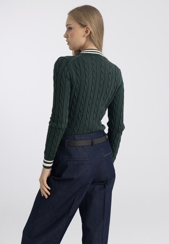 Pulover de la Felix Hardy pe verde