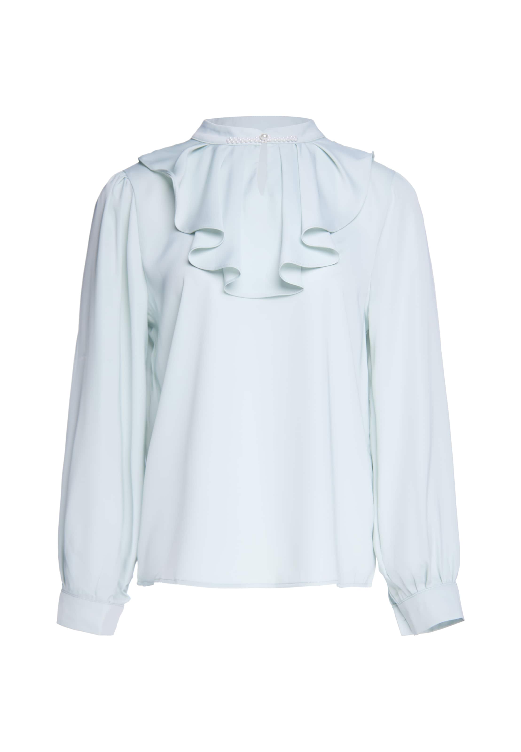 usha BLACK LABEL Blouse in Blauw: voorkant