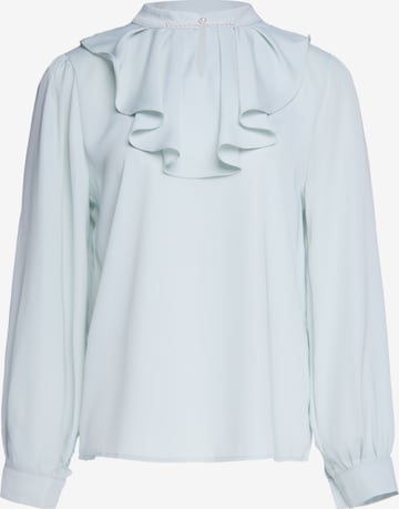 usha BLACK LABEL Blouse in Blauw: voorkant